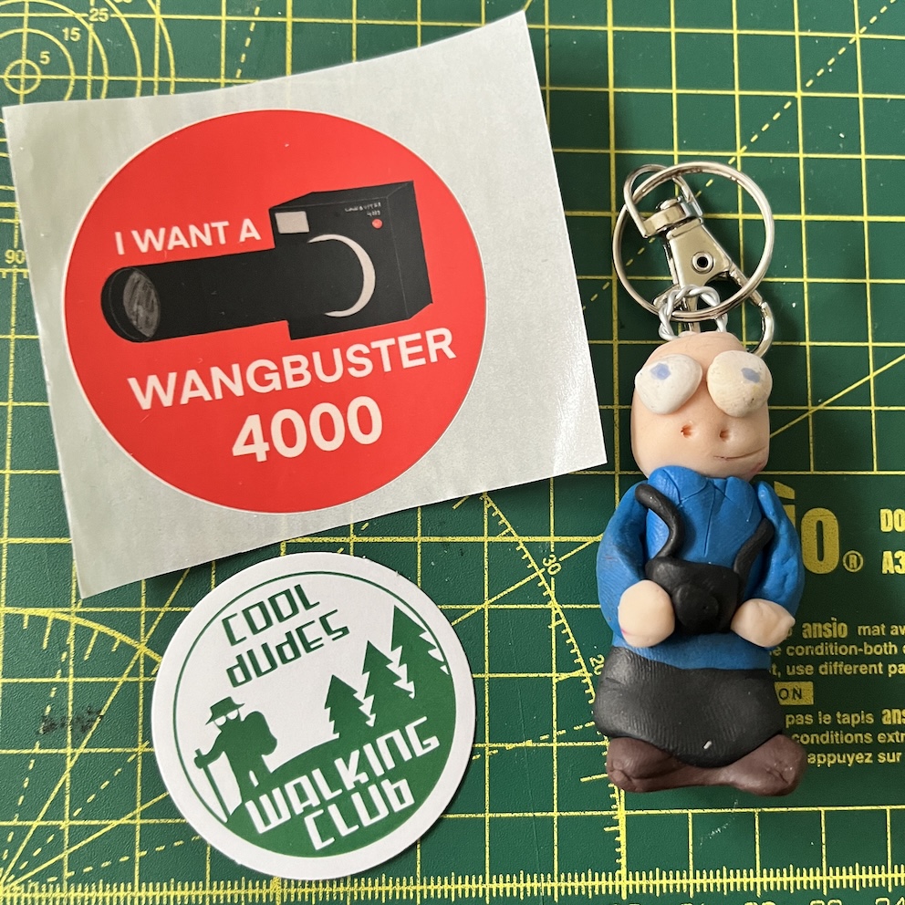 IMG_7086 Content Photographer Marek Keyring & Stickers (Free P&P UK only)