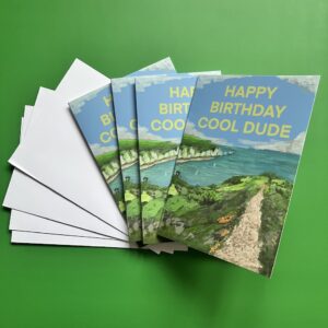 Four Pack of A6 Birthday Cards (Free P&P UK only)