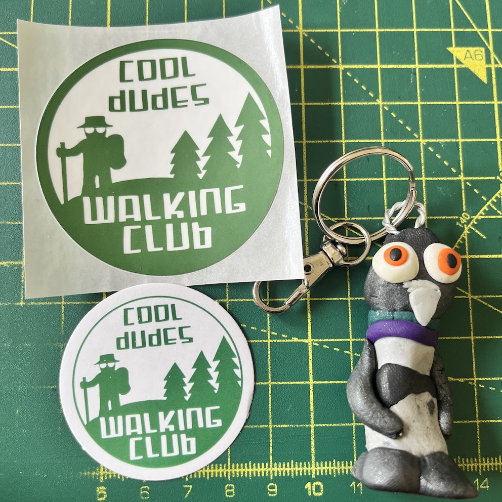 IMG_8101 Pigeon 67 Keyring & Stickers (Free P&P UK only)
