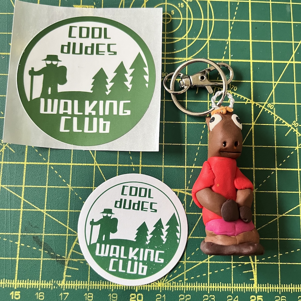 IMG_8197 Red Top Horse Keyring & Stickers (Free P&P UK only)
