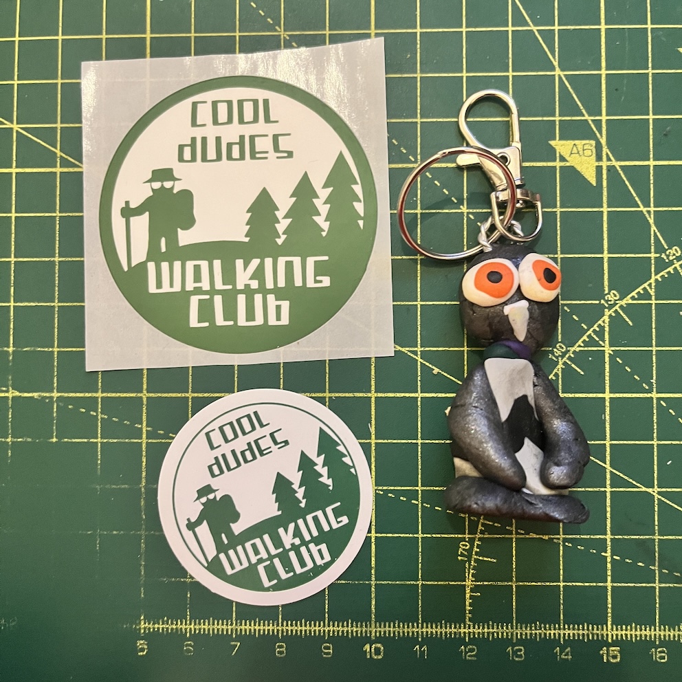 IMG_8808 Pigeon 76 Keyring & Stickers (Free P&P UK only)