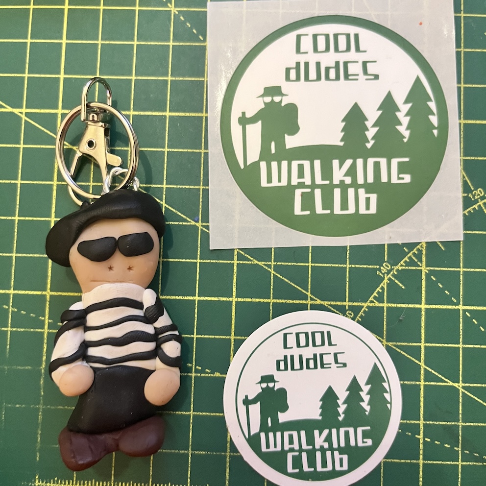 IMG_8822 Sunglasses French Keyring & Stickers (Free P&P UK only)