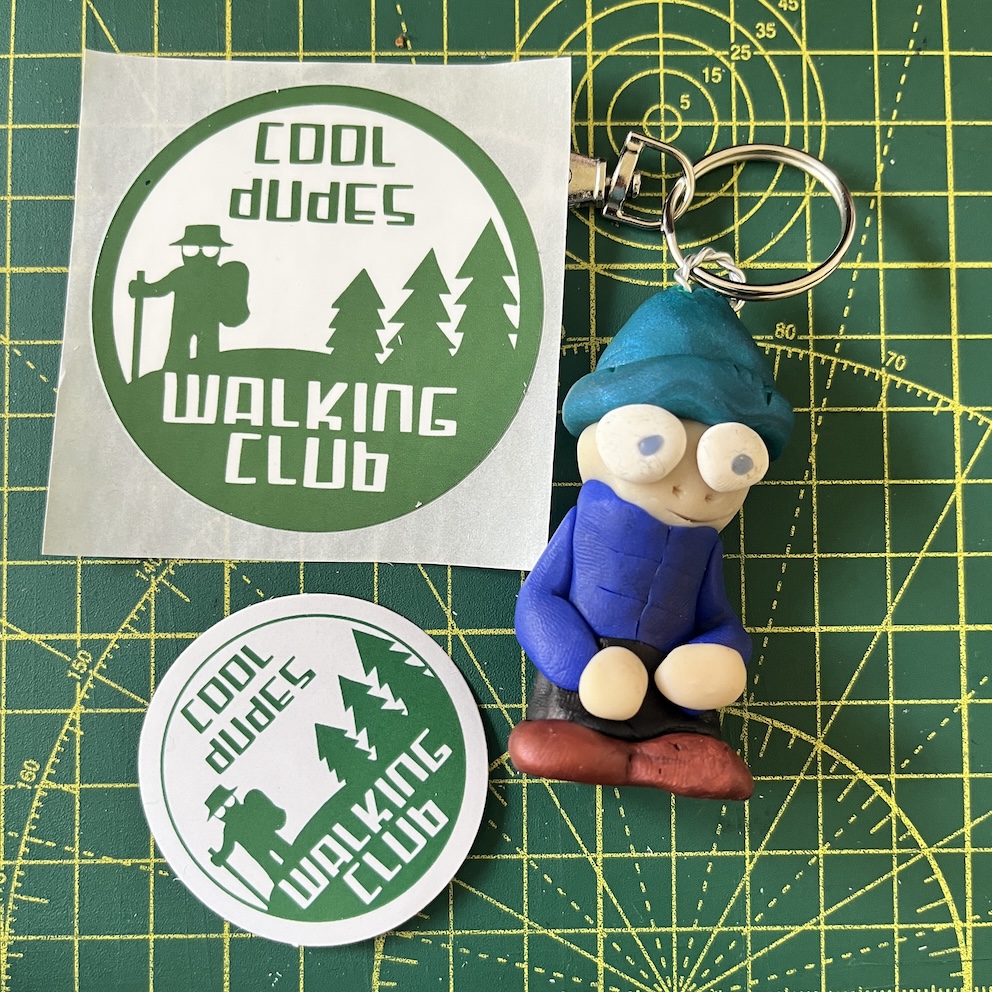 IMG_9077 Happy Winter Keyring & Stickers (Free P&P UK only)