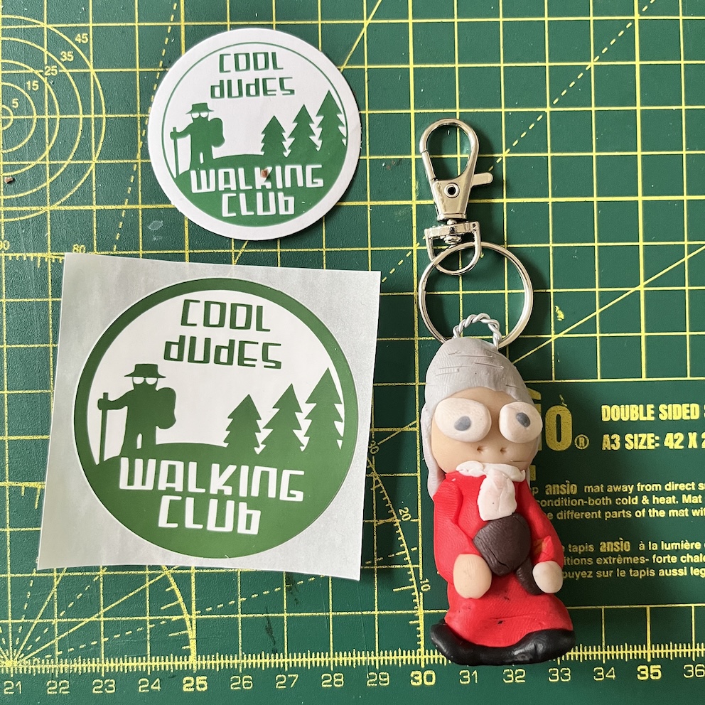 IMG_9130 2 Stern Judge Keyring & Stickers (Free P&P UK only)