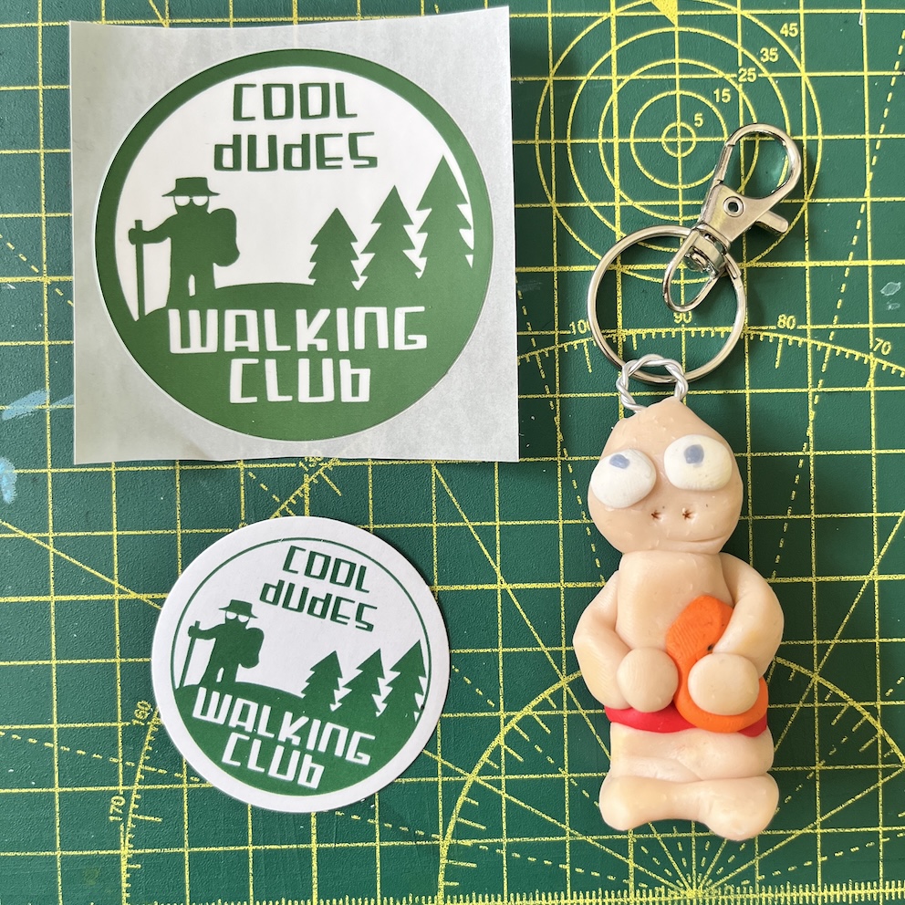 IMG_9156 Dreamy Baywatch Keyring & Stickers (Free P&P UK only)