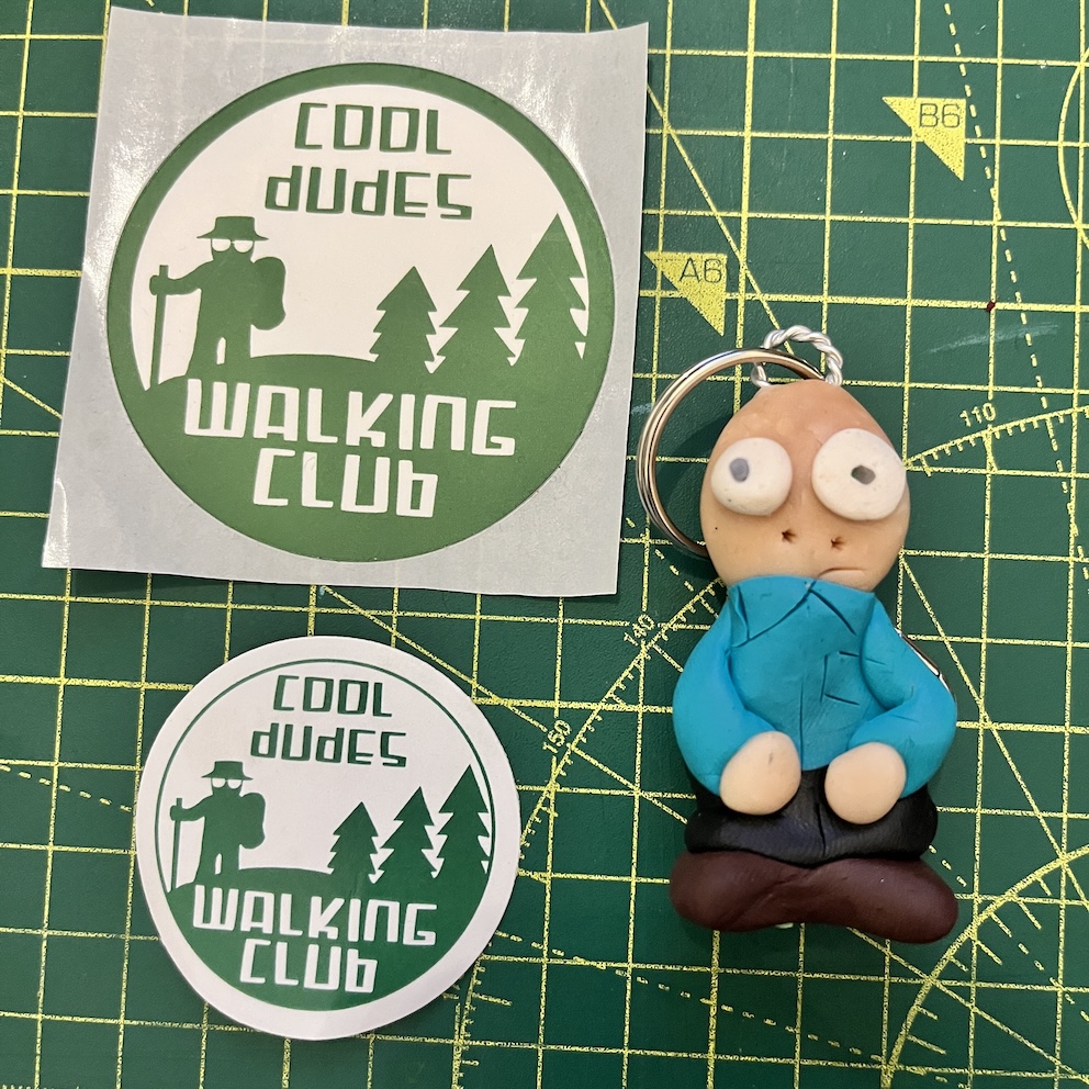 IMG_9221 Looking to the left Winter Marek Keyring (Free P&P UK only)