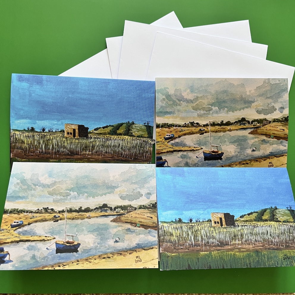 A6 Art Cards Four Pack (Free P&P UK only)