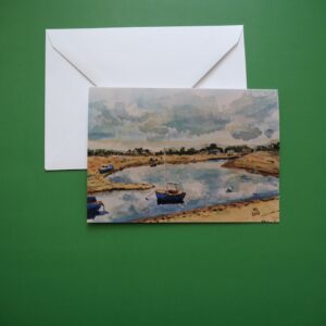 A6 Bembridge Harbour Card (Free P&P UK)