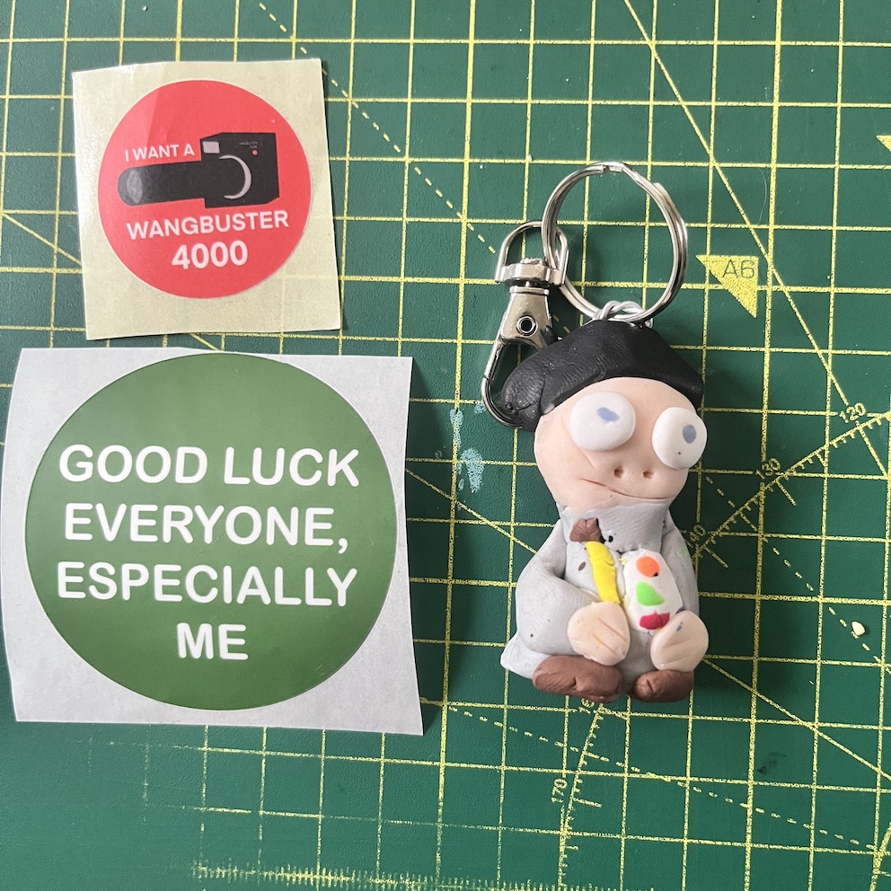 Scarfaced Artist Keyring Stickers & Keyring (Free P&P UK Only)