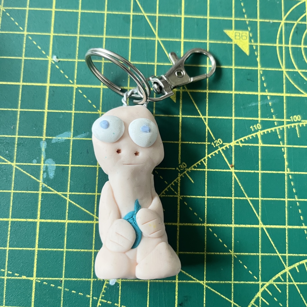 Fig Leaf #5 Keyring (Free P&P UK only)