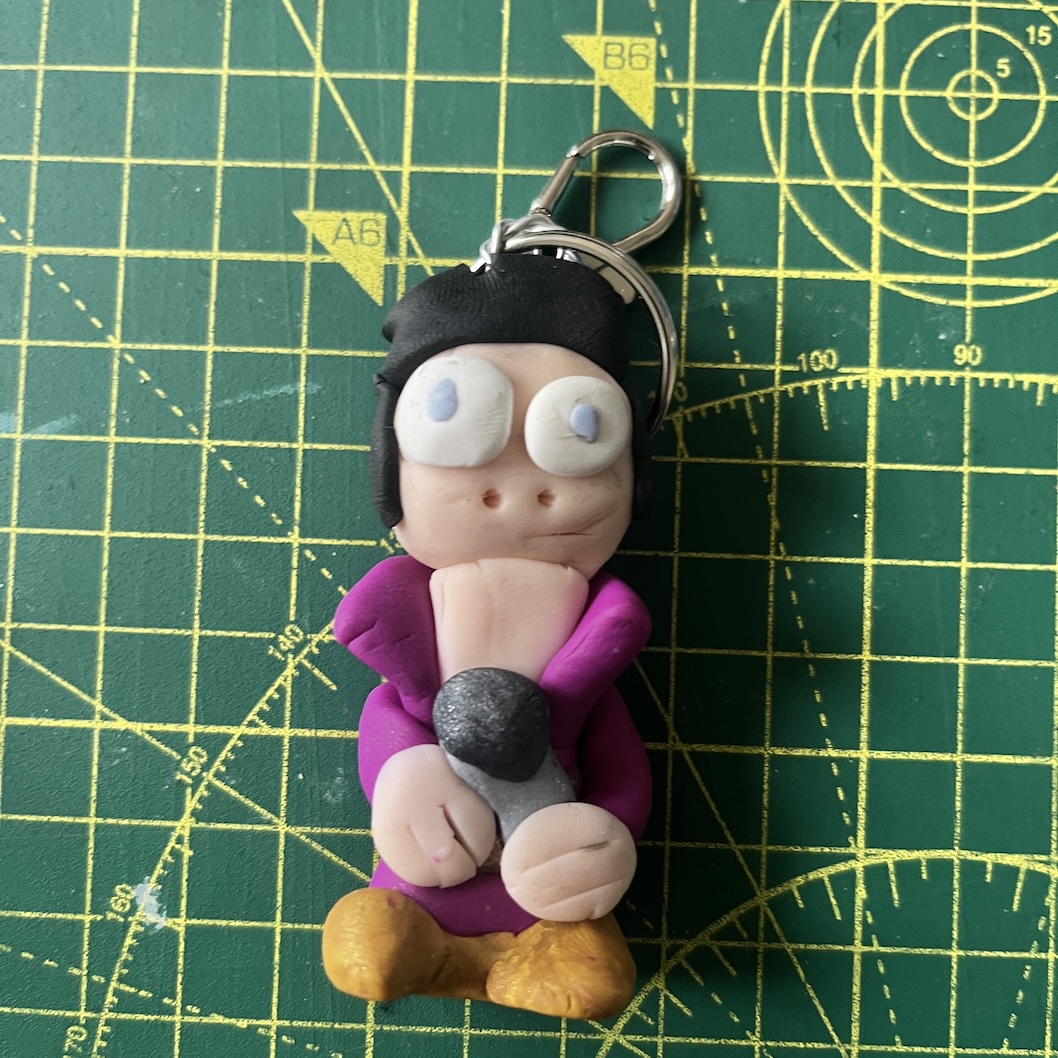 Elvis Pink Suit Keyring (Free P&P UK only)