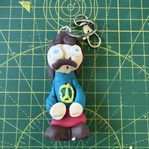 Green Top CND Keyring (Free P&P UK only)