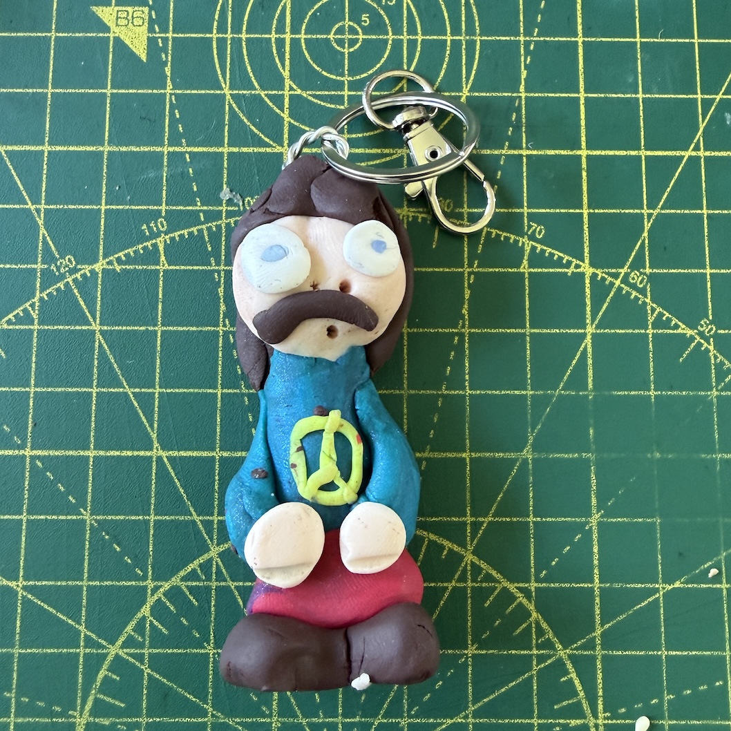 Green Top CND Keyring (Free P&P UK only)