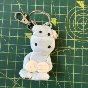 Ploppahotamus #72 Keyring (Free P&P UK Only)