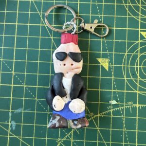 Sunglasses Punk Keyring (Free P&P UK Only)