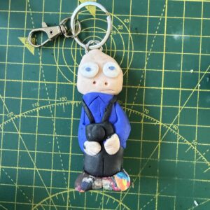 Spangly Shoes Photographer Keyring (Free P&P UK Only)