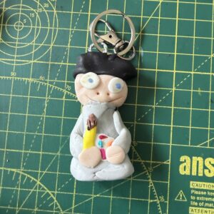 Pleased Artist Keyring (Free P&P UK Only)