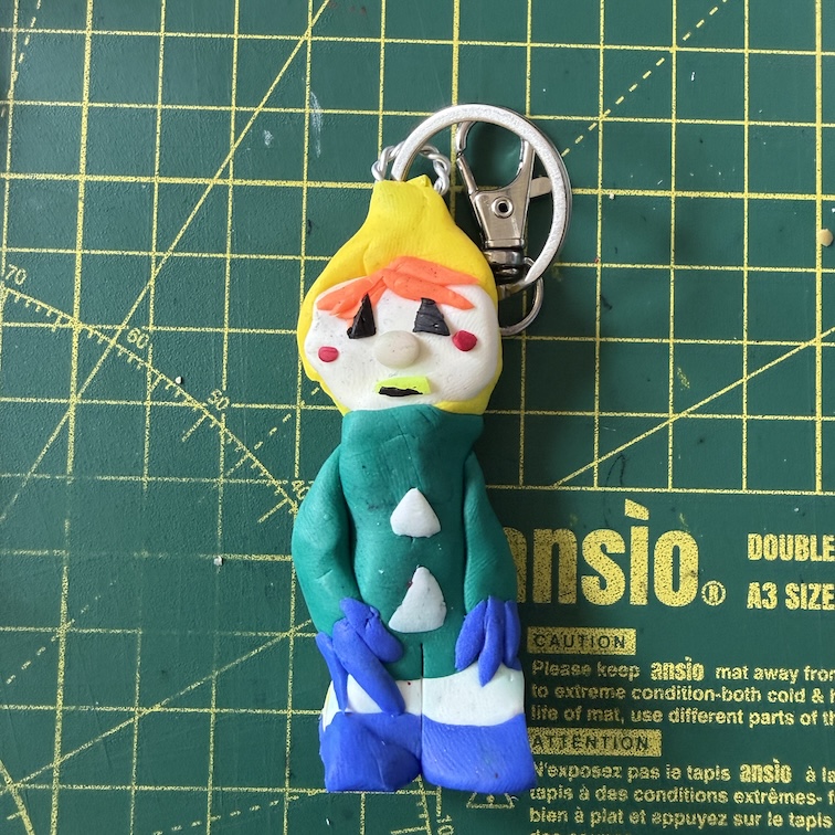 Sandown Clown #41 Keyring (Free P&P UK only)