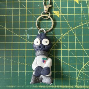 Pleased Space Alien Keyring (Free P&P UK only)