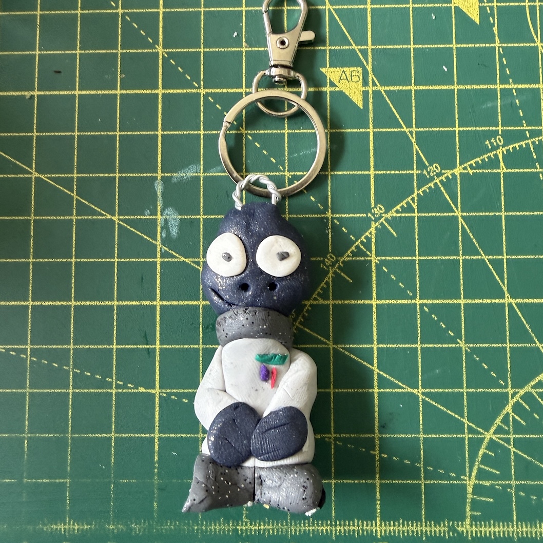 Pleased Space Alien Keyring (Free P&P UK only)