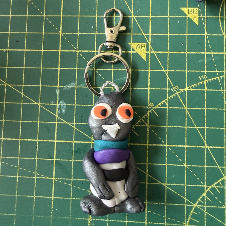Pigeon #120 Keyring (Free P&P UK only)