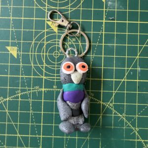Pigeon #123 Keyring (Free P&P UK only)