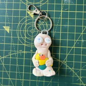 Green Trunks Yellow Duck Keyring (Free P&P UK only)