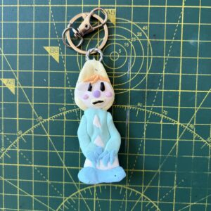 IMG_3610 Melancholy Pastel Sandown Clown Keyring (Free P&P UK only)