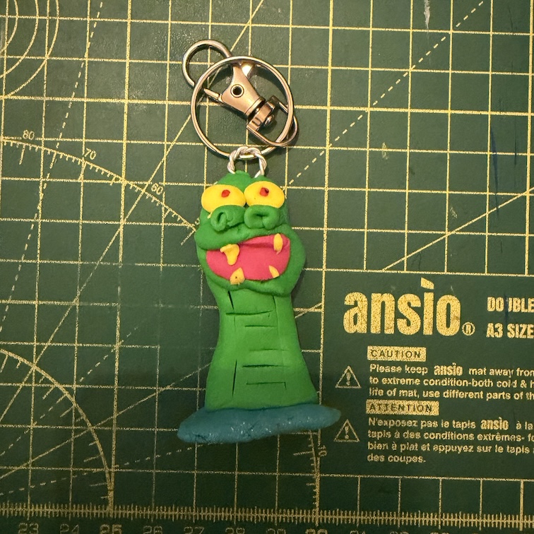 Yarmouth Sea Monster #8 Keyring (Free P&P UK only)