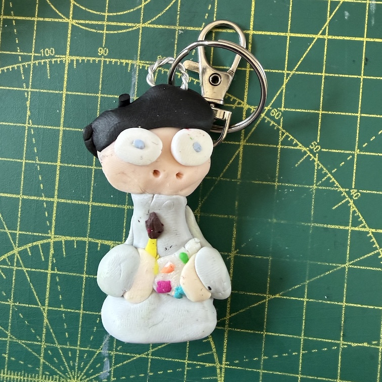 Artist #20 Keyring (Free P&P UK only)