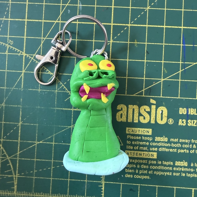 Yarmouth Pier Monster #11 Keyring (Free P&P UK only)