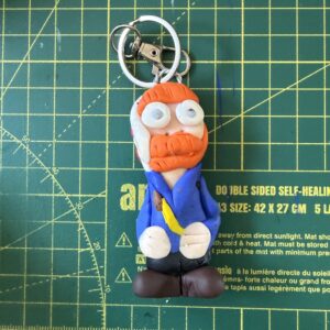 Vincent Van Gogh Keyring (Free P&P UK only)