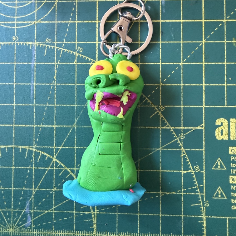 Yarmouth Pier Monster #13 Keyring (Free P&P UK only)