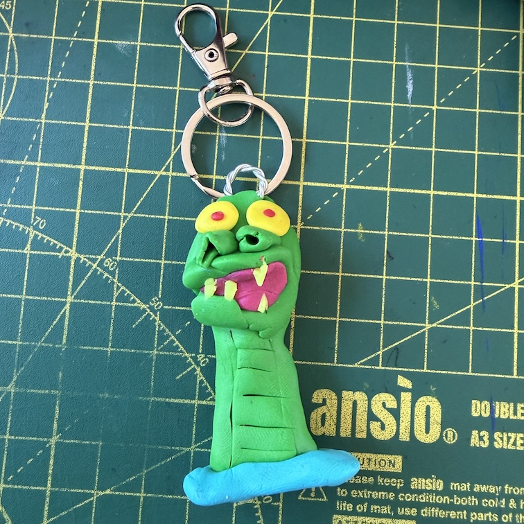 Yarmouth Pier Monster #15 Keyring (Free P&P UK only)