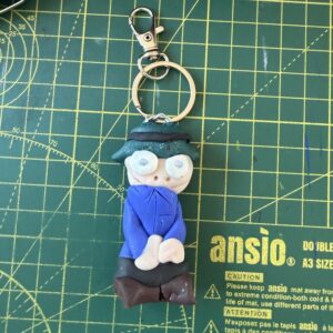 IMG_3894 2 Cheeky Tilly Hat Keyring (Free P&P UK only)