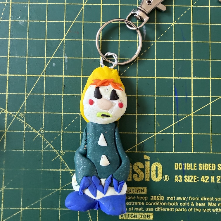 Sandown Clown #20 Keyring (Free P&P UK only)