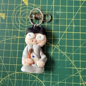 IMG_4189 Grubby Artist #21 Keyring (Free P&P UK only)