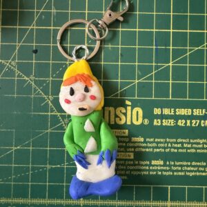 Sandown Clown #42 Keyring (Free P&P UK only)