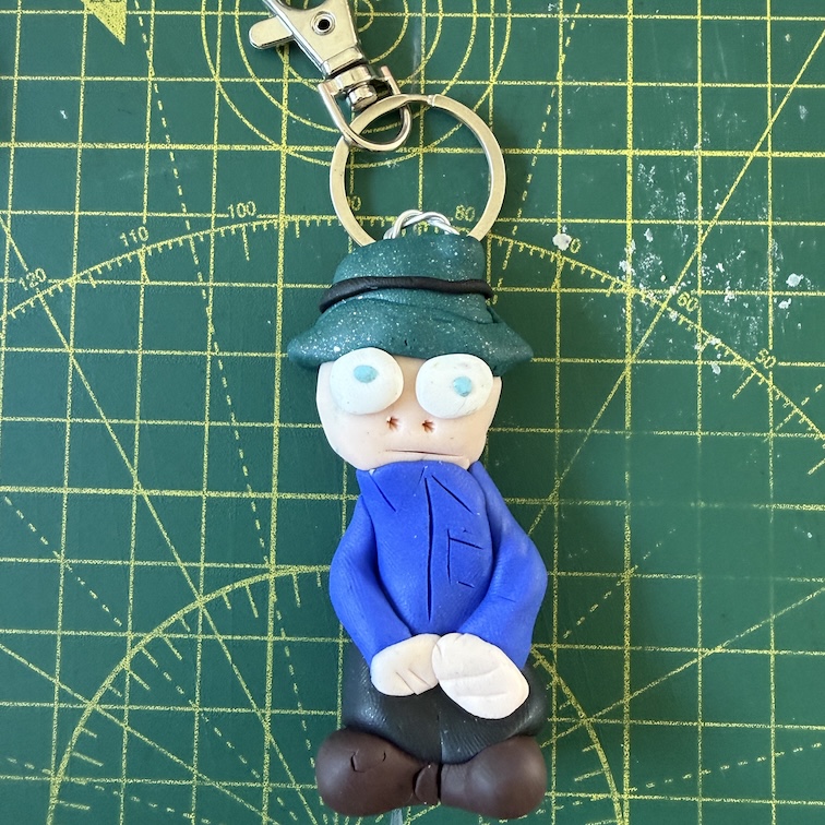 Tilley Hat #2 Keyring (Free P&P UK only)