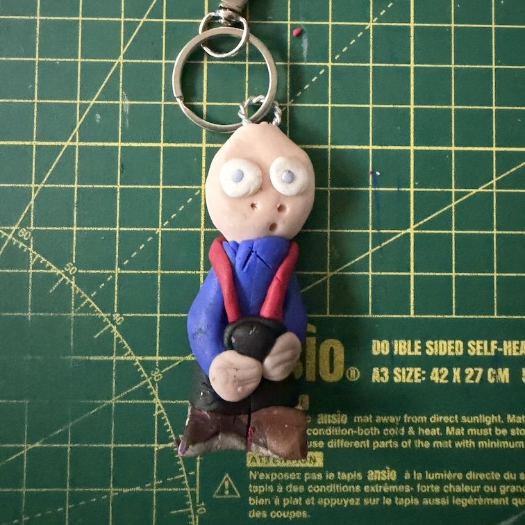Surprised Photographer Keyring (Free P&P UK only)