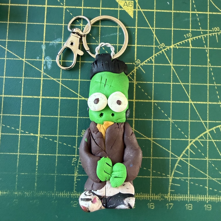 Frankenstein Keyring (Free P&P UK only)