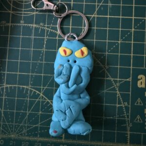 Blue Cthulhu #1 Keyring (Free P&P UK only)
