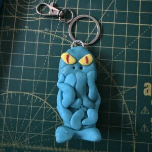 Blue Cthulhu #2 Keyring (Free P&P UK only)